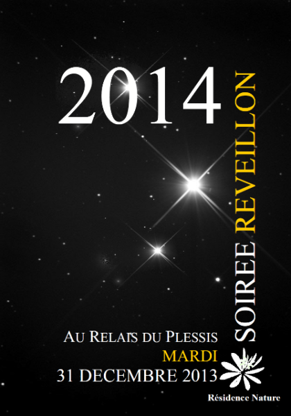 Réveillon du Nouvel An 2014 au Relais du Plessis